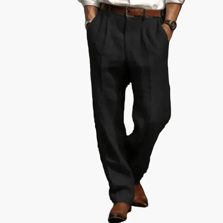 Pantalon habillé classique pour homme style business et élégant