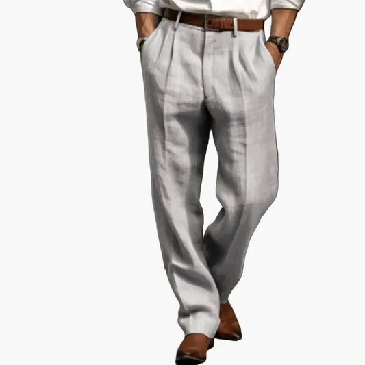 Pantalon habillé classique pour homme style business et élégant