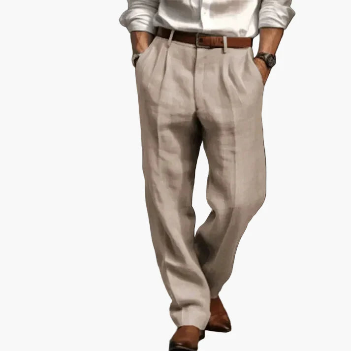 Pantalon habillé classique pour homme style business et élégant