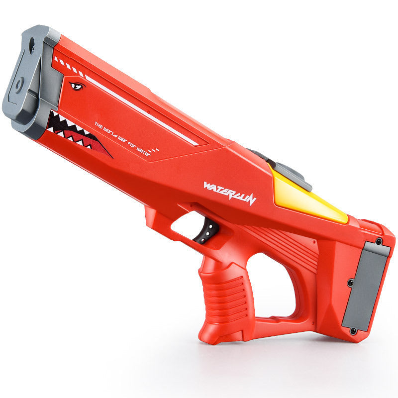 Pistolet à eau électrique style requin pour enfants et adolescents - Jouet interactif extérieur