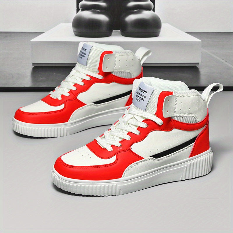 Baskets montantes homme style urbain pour sport et loisirs