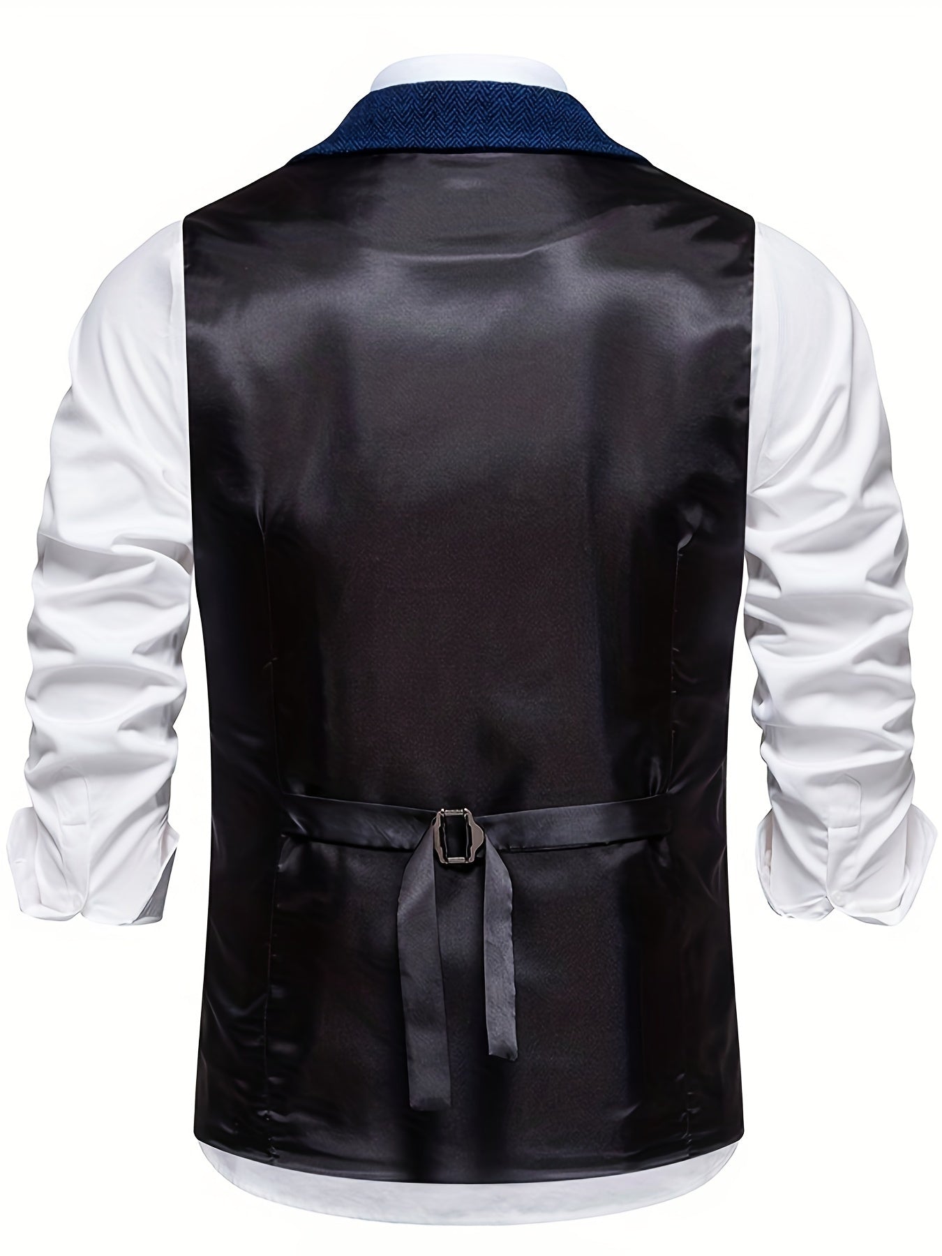 Chaleco Hombre Elegante Estilo Vintage para Atuendo Formal o Casual