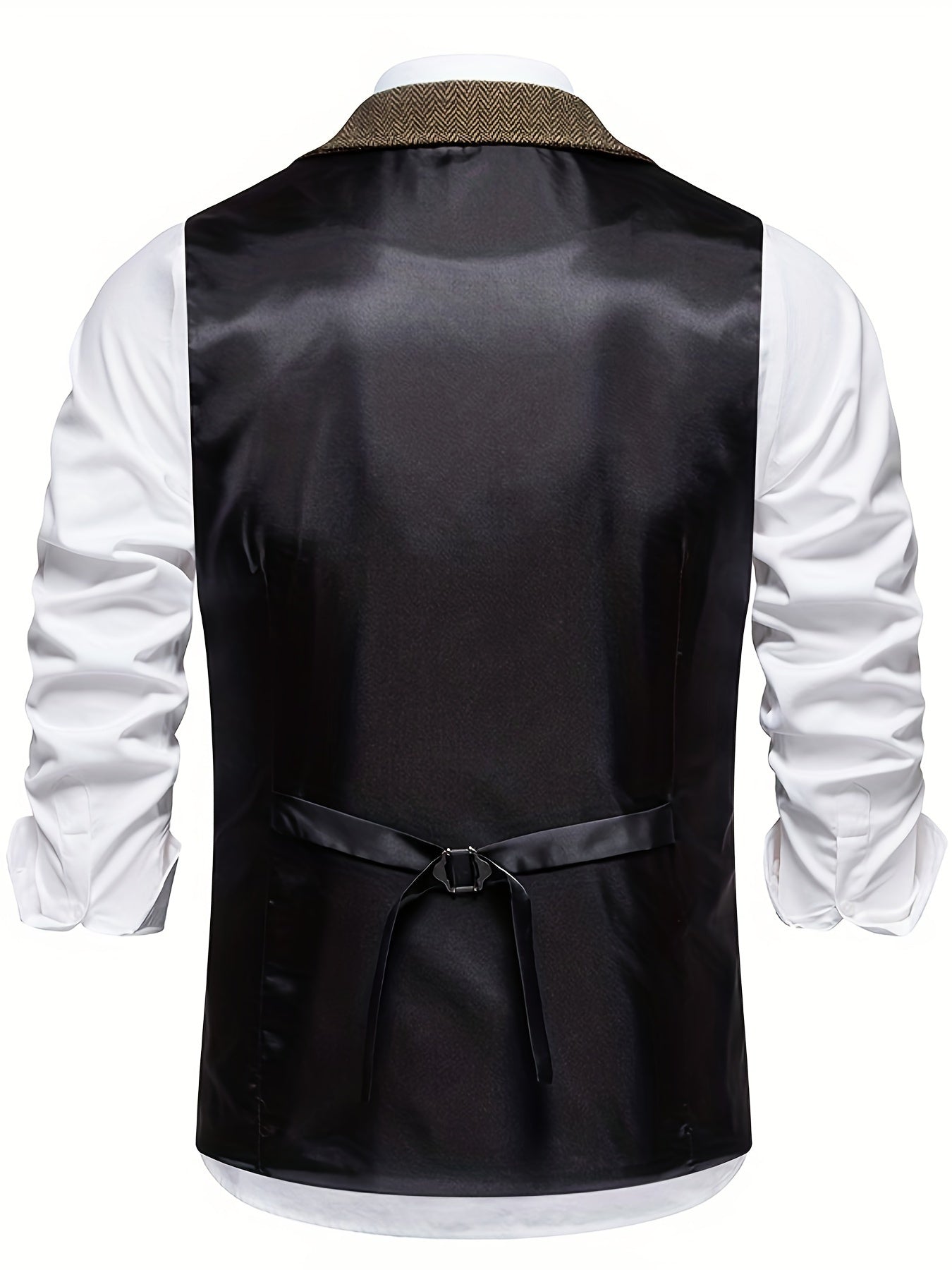 Chaleco Hombre Elegante Estilo Vintage para Atuendo Formal o Casual
