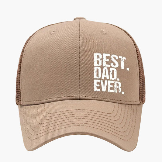 Men's Trucker Cap - Best Dad - Casual Father's Day Accessory