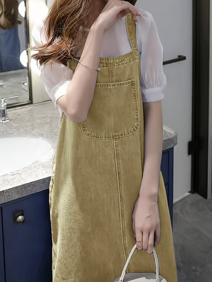 Casual overall dress for women, modern style for daily wear