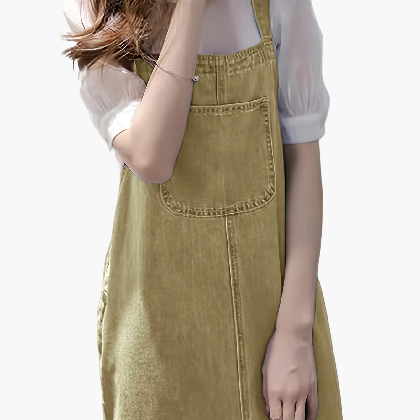 Casual overall dress for women, modern style for daily wear