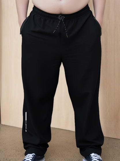 Lässige Jogginghose für Herren in großen Größen, sportlicher Stil  