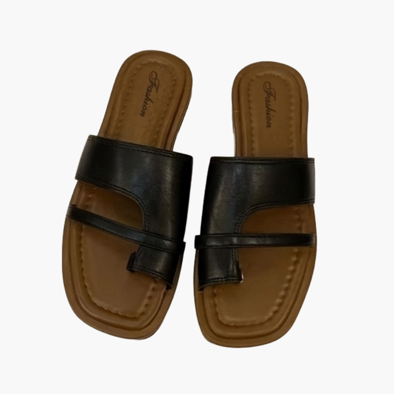 Afslappede flade sandaler til kvinder, chic stil, ideelle til sommeren