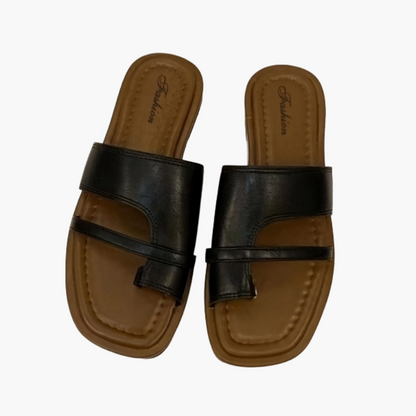 Afslappede flade sandaler til kvinder, chic stil, ideelle til sommeren
