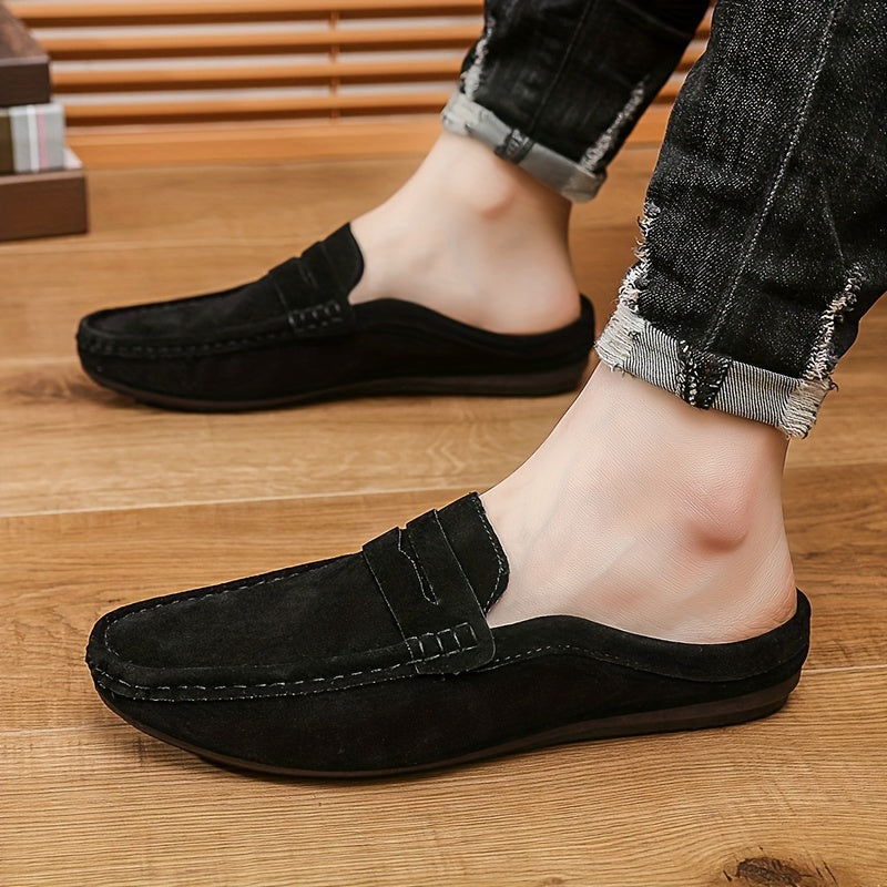 Afslappede slip-on mokkasiner til mænd, urban stil forår/efterår