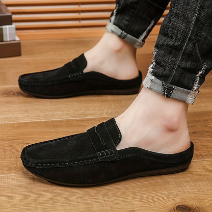Afslappede slip-on mokkasiner til mænd, urban stil forår/efterår