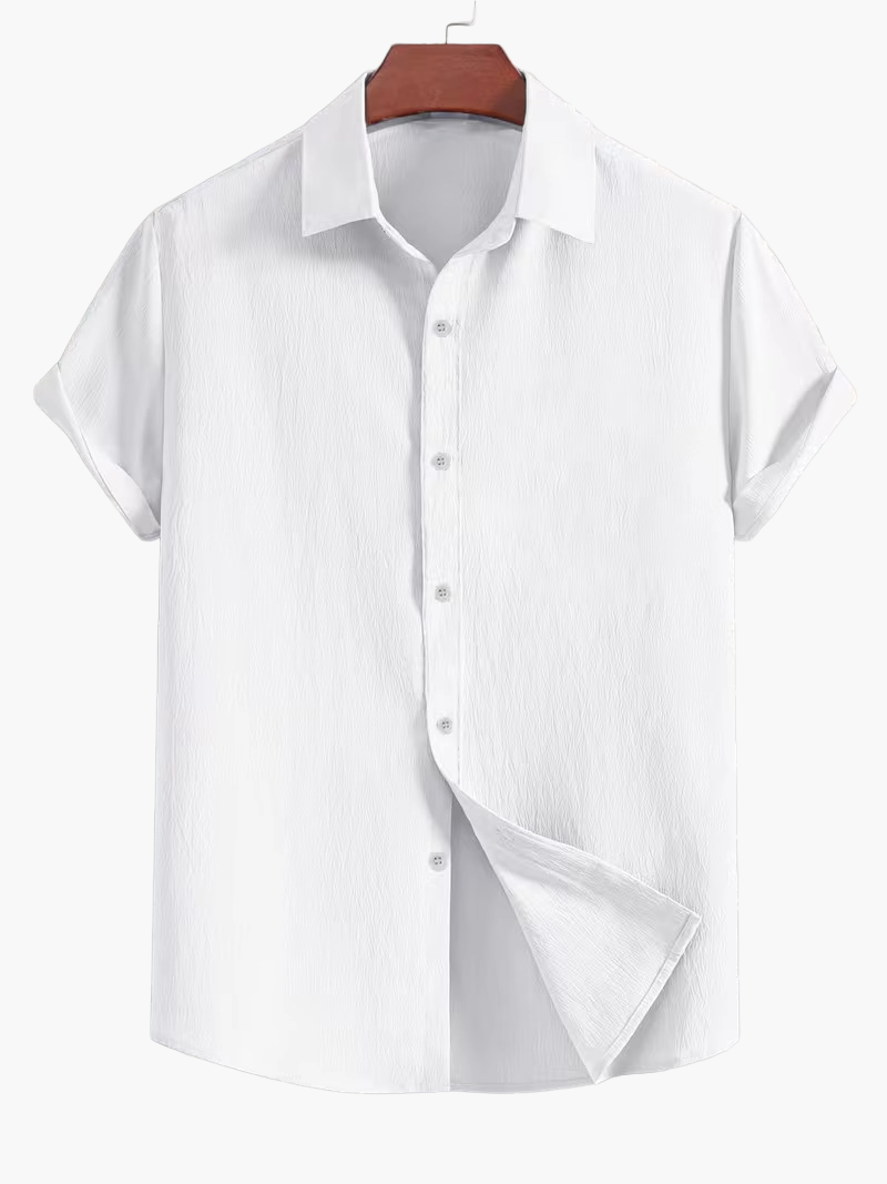 Men's Casual Short-Sleeve Shirt – Urban Summer Style