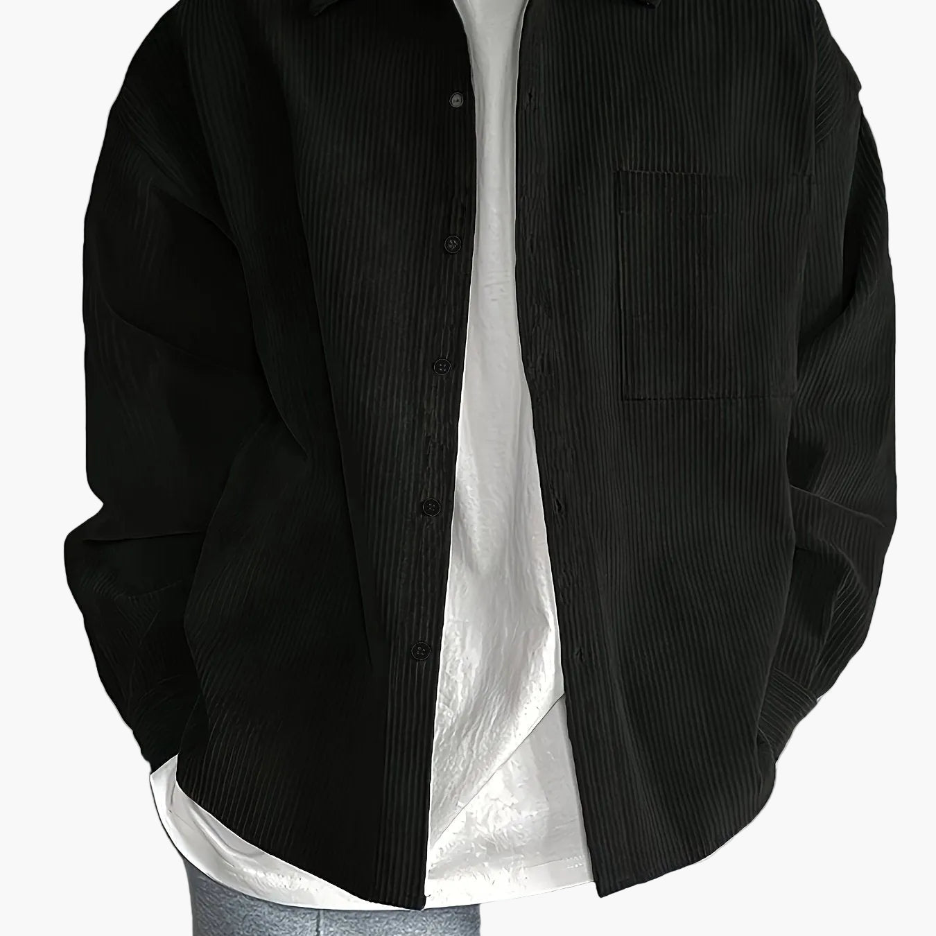 Herre Skjortebluse Casual Stil til Daglig Brug