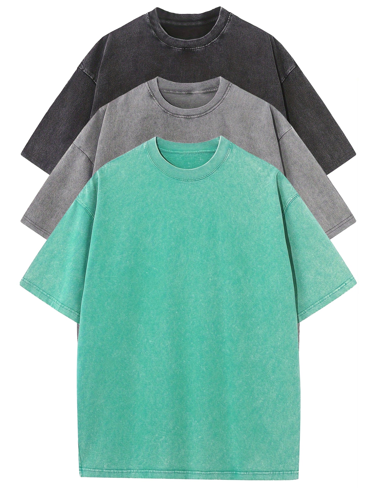 Lässiges Herren-T-Shirt mit weiter Passform im urbanen Stil für den täglichen Gebrauch  