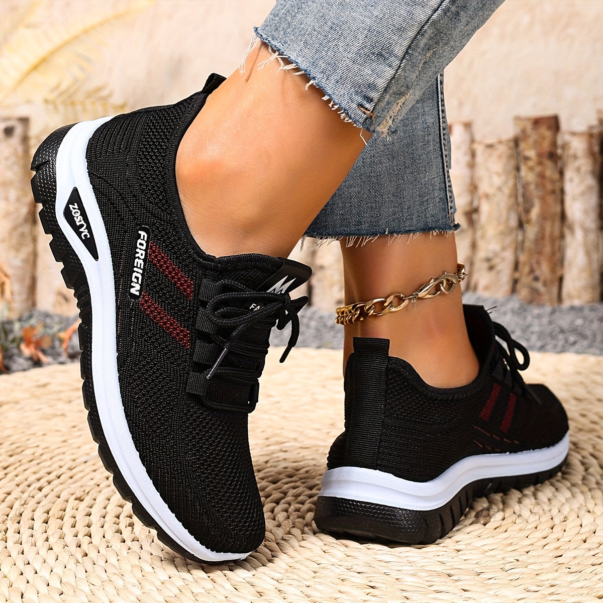 Baskets Femme Décontractées Style Sport pour Marche et Quotidien