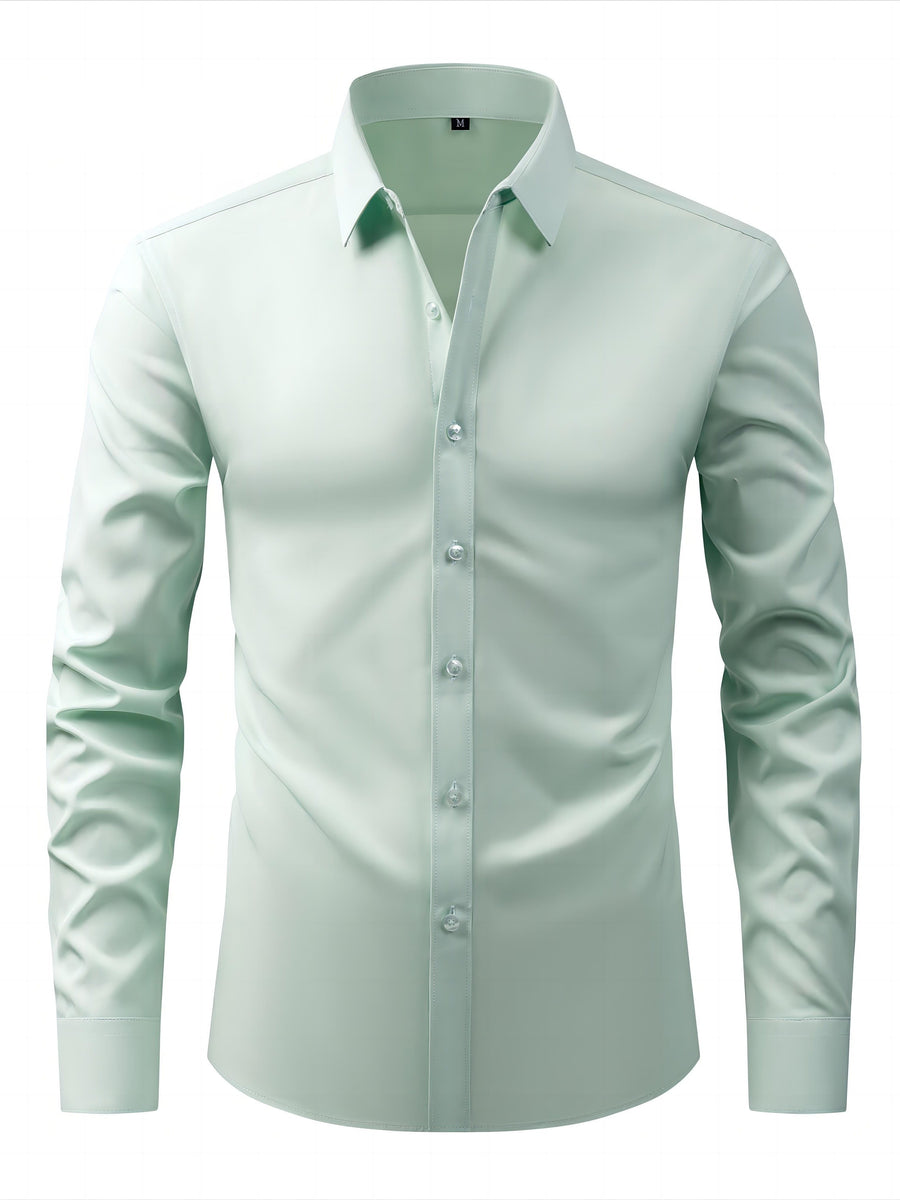 Elegant long-sleeve shirt for men – Dressy and casual style