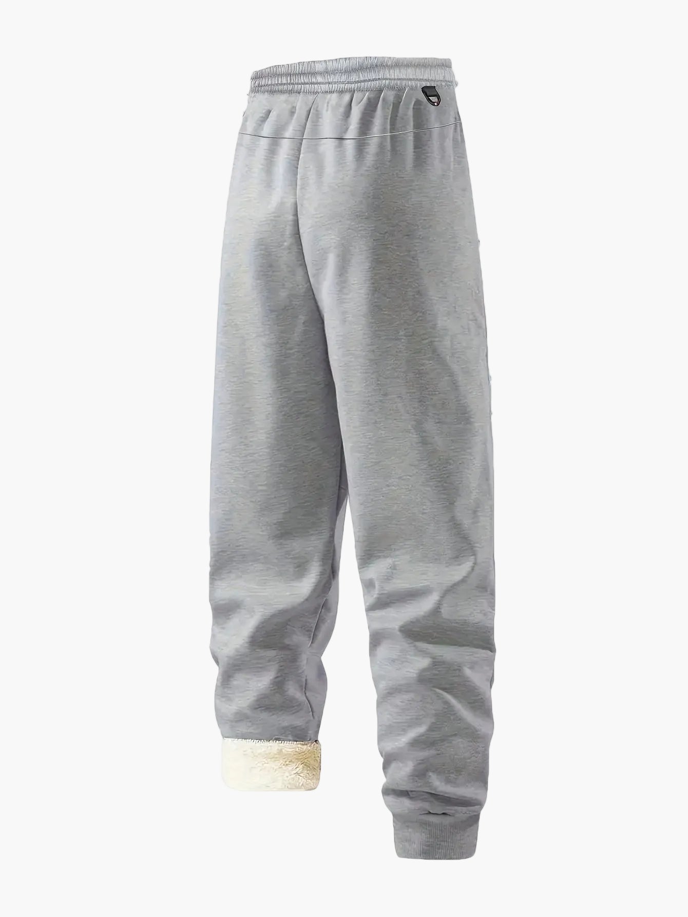 Completo tuta uomo stile casual caldo con interno in pile per autunno/inverno