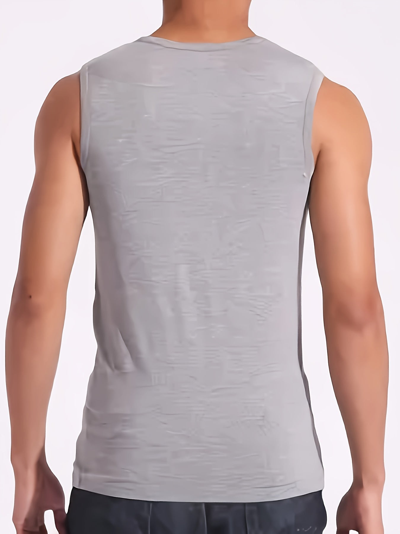Débardeur homme style sportif coupe ajustée pour fitness et loisirs
