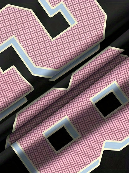 Universitair T-shirt voor dames - nummer 28, trendy preppy look