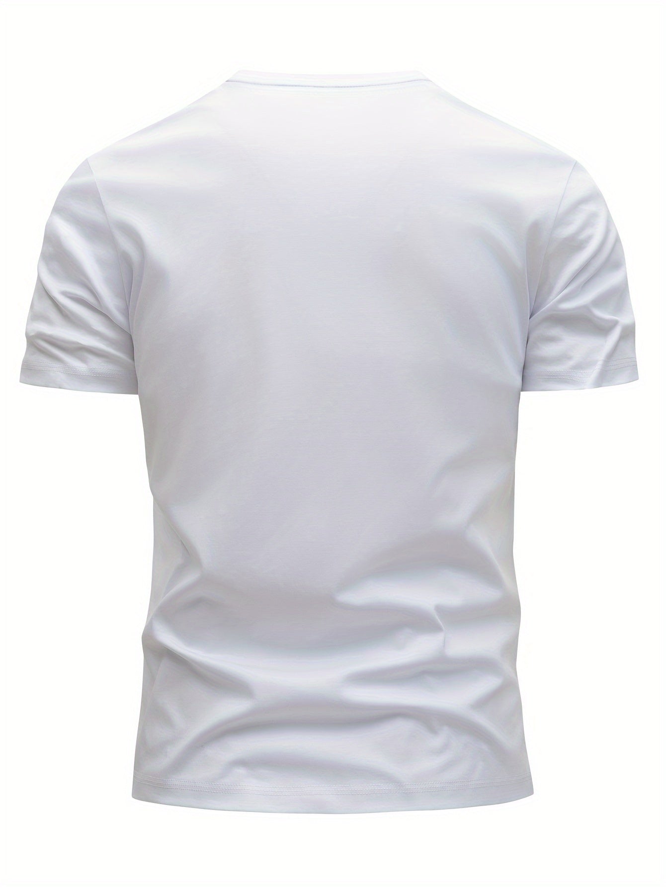 T-shirt homme style décontracté « whatever » imprimé moderne pour tous les jours
