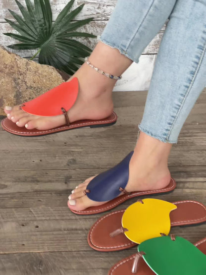 Trendy flade sandaler til kvinder – Moderne stil og sommerkomfort
