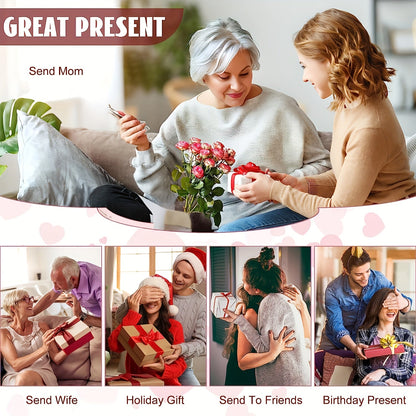 Modern Style Women's Pouch Mother's Day Gift – Best Mom Ever with Sunflower and Leopard Patterns