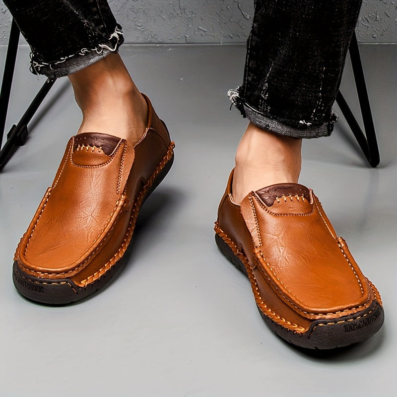 Mocassins décontractés homme style vintage pour usage quotidien