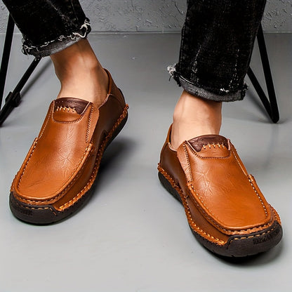 Mocassins décontractés homme style vintage pour usage quotidien