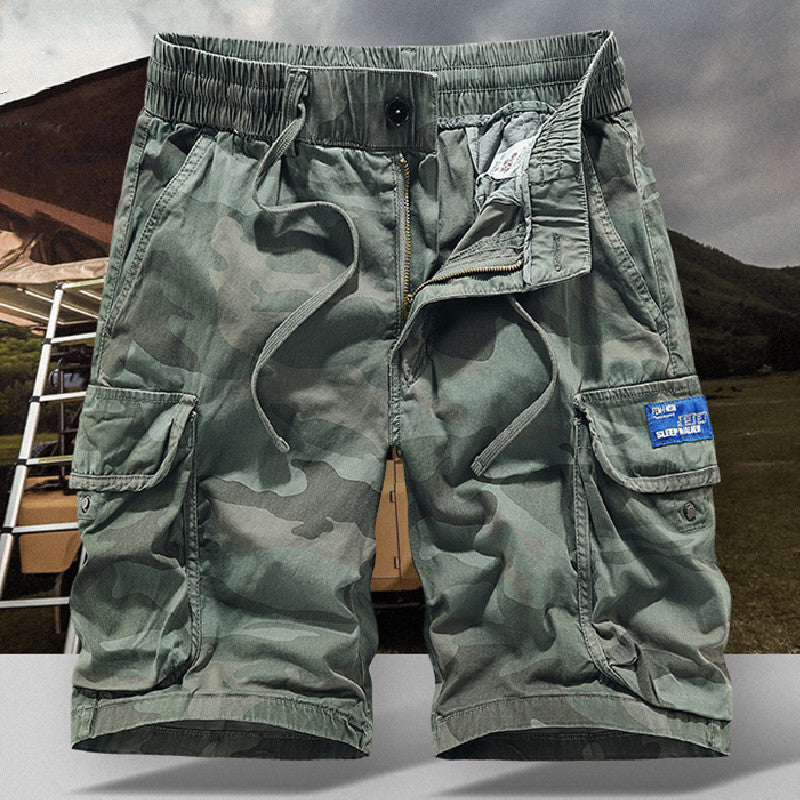 Brett – Shorts deportivos de camuflaje para hombres