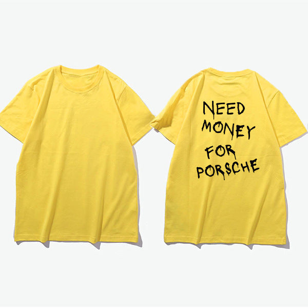 T-shirt homme imprimé message humoristique streetwear – Style urbain décontracté