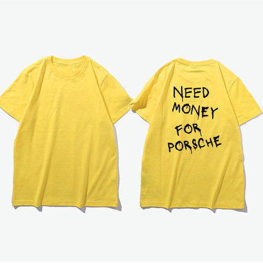 T-shirt homme imprimé message humoristique streetwear – Style urbain décontracté