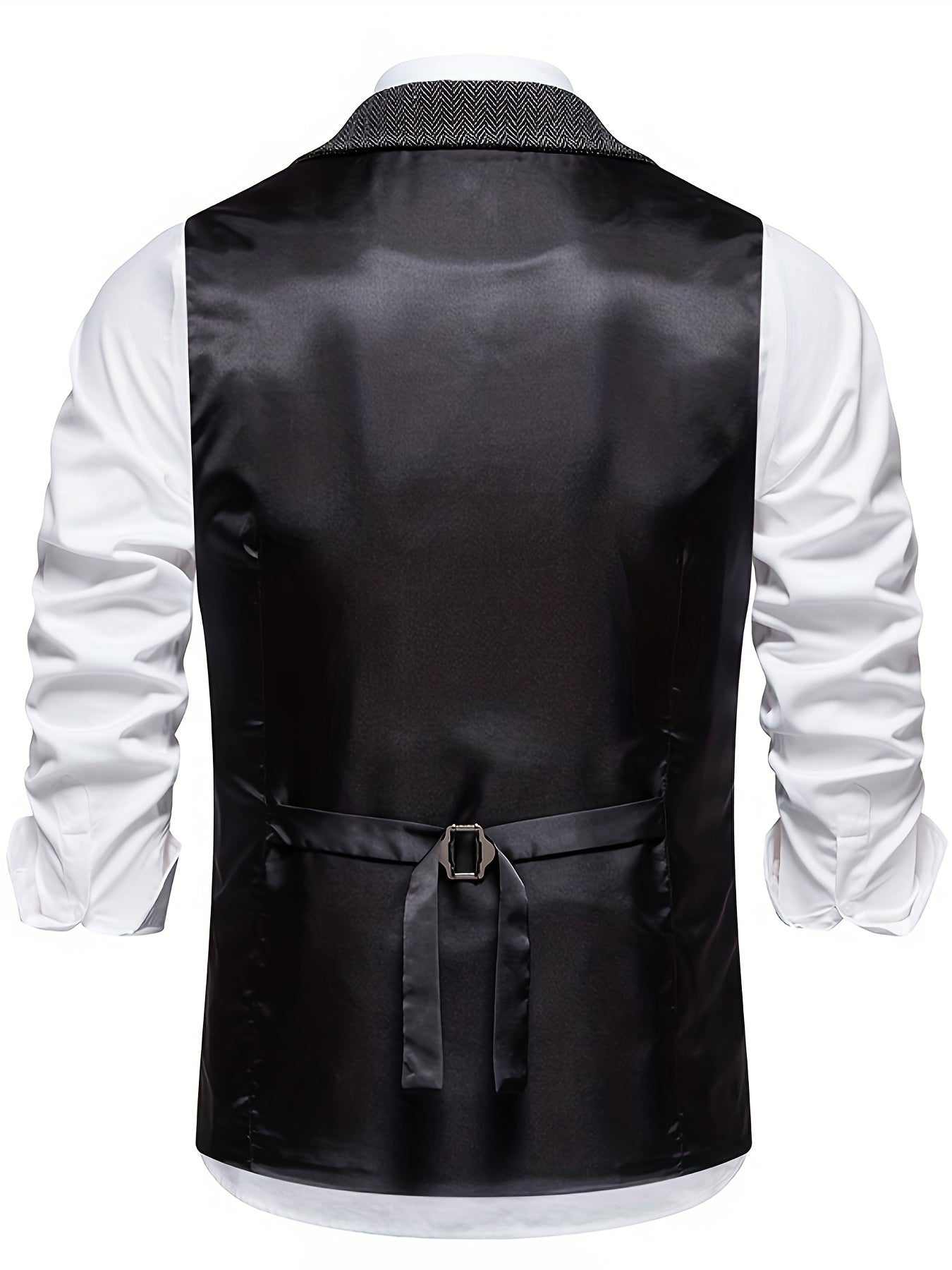 Chaleco Hombre Elegante Estilo Vintage para Atuendo Formal o Casual