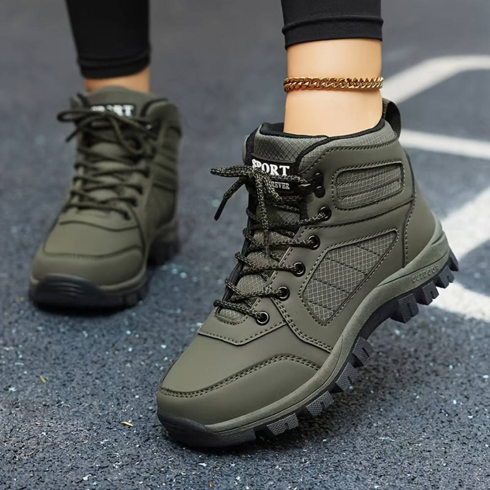 Bottes de marche hautes résistantes femme – Couleurs variées