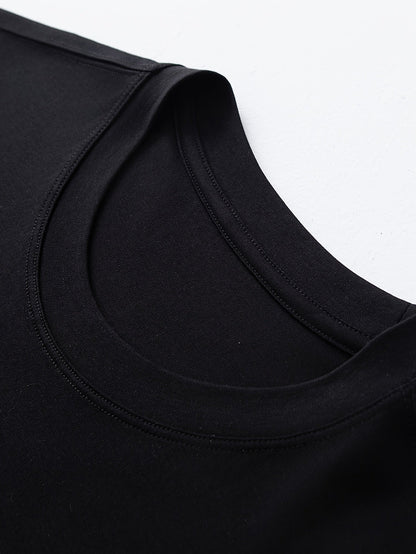 T-shirt homme style décontracté « whatever » imprimé moderne pour tous les jours