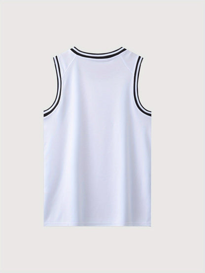 Ensemble Débardeur et Short de Basketball Style Chicago pour Homme - Look Sportif Urbain