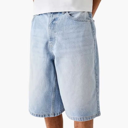 Bermuda amplio para hombre estilo casual urbano