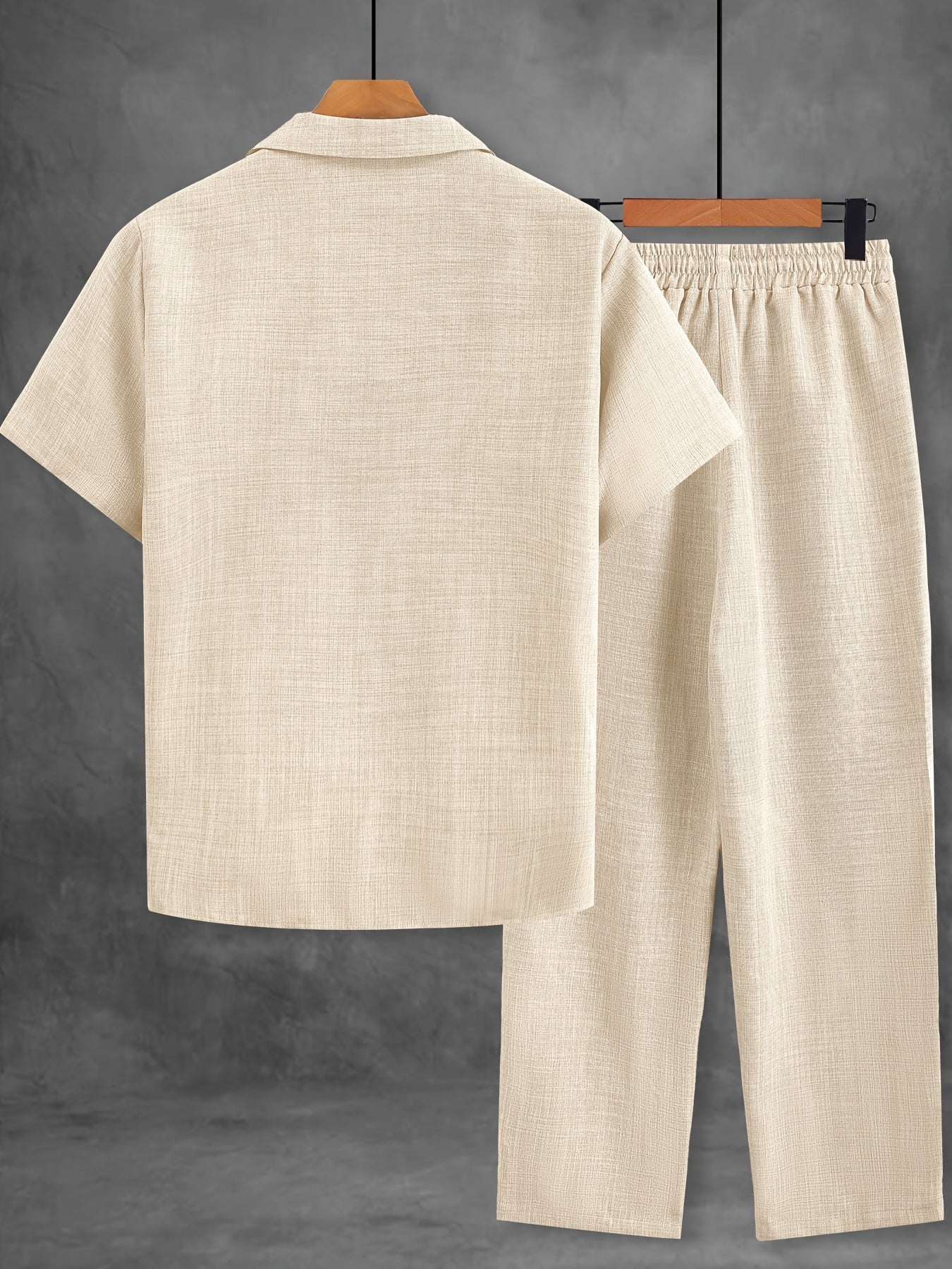 Men's Casual Short-Sleeve Set – Modern Style Perfect for Any Occasion