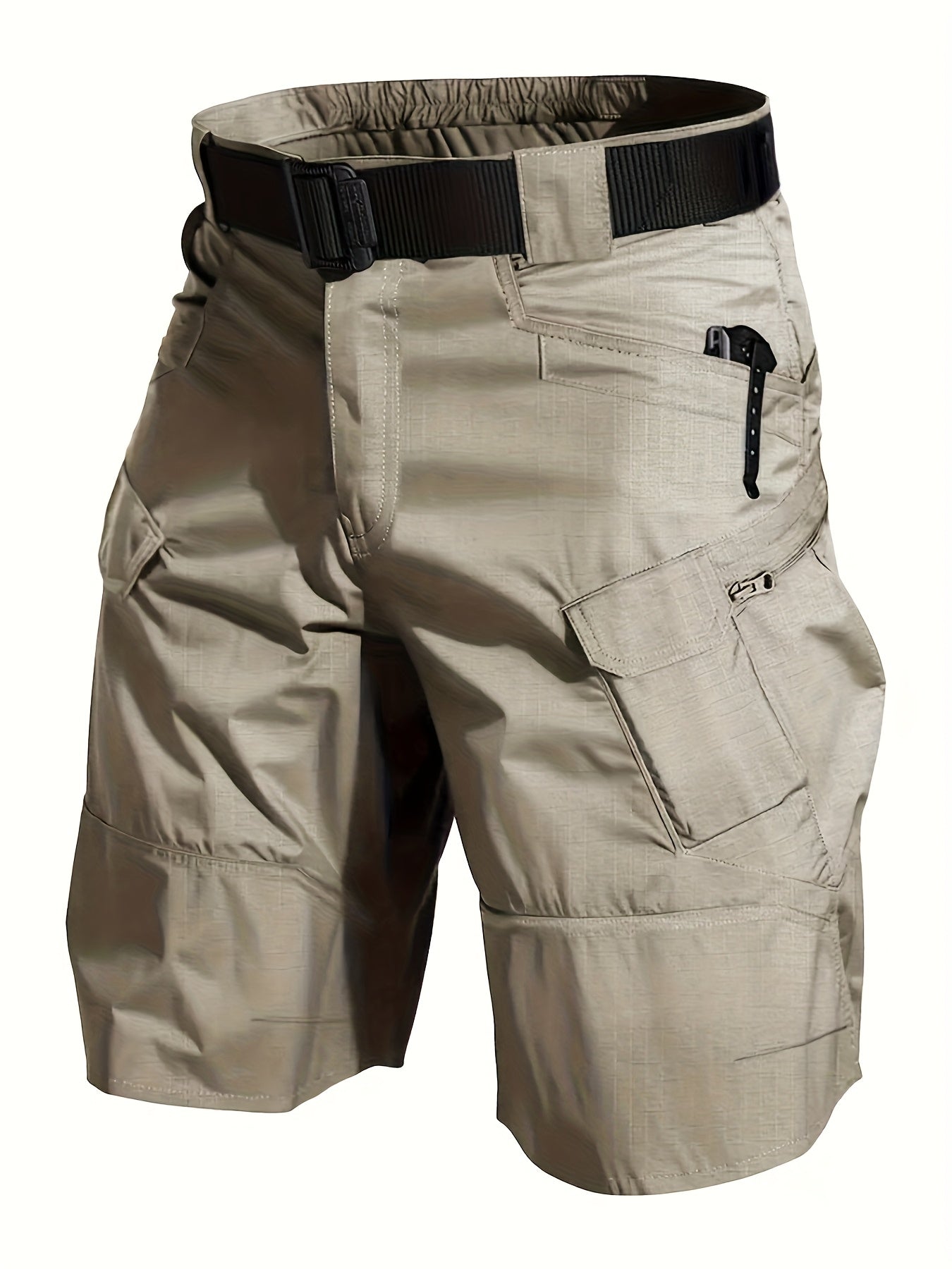 Pantaloncini cargo corti da uomo, stile outdoor versatile, ideali per escursioni e attività all'aperto