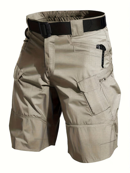 Pantaloncini cargo corti da uomo, stile outdoor versatile, ideali per escursioni e attività all'aperto