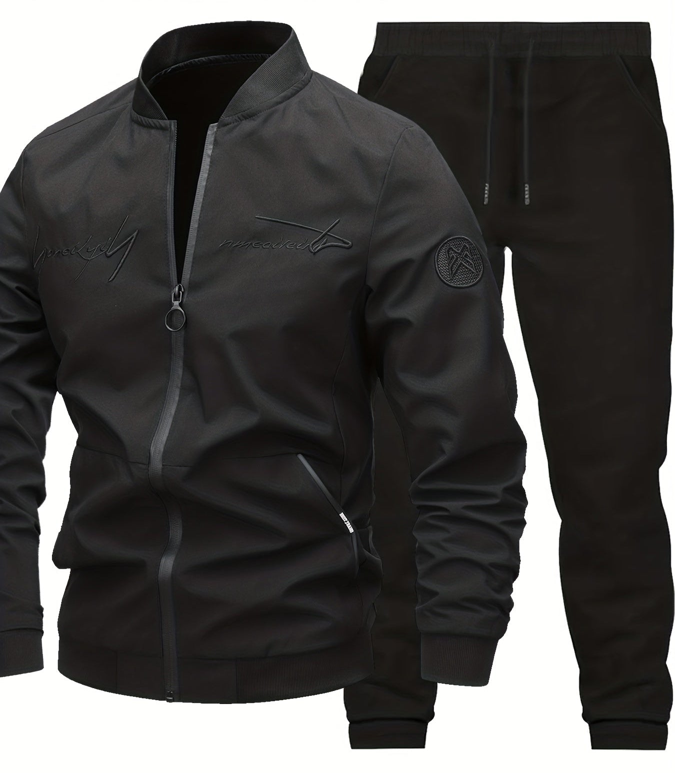 Avslappnad baseballjacka för herr – Urban stil och vardaglig elegans
