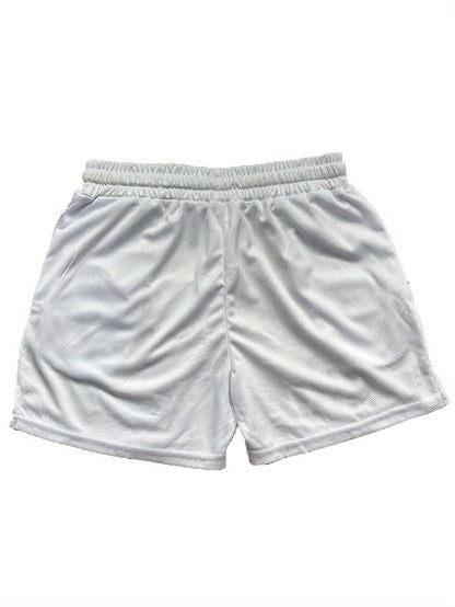 Short de sport homme style basket inscription HIT HARD – Look urbain et performance