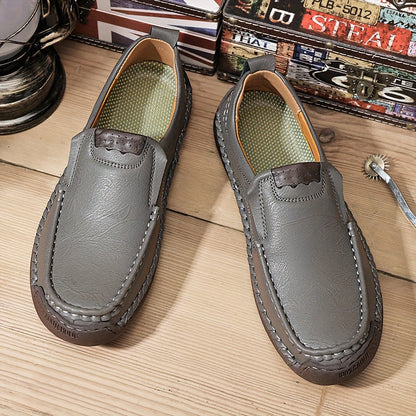 Legere Herren-Mokassins im englischen Stil – bequeme Slipper für die Stadt
