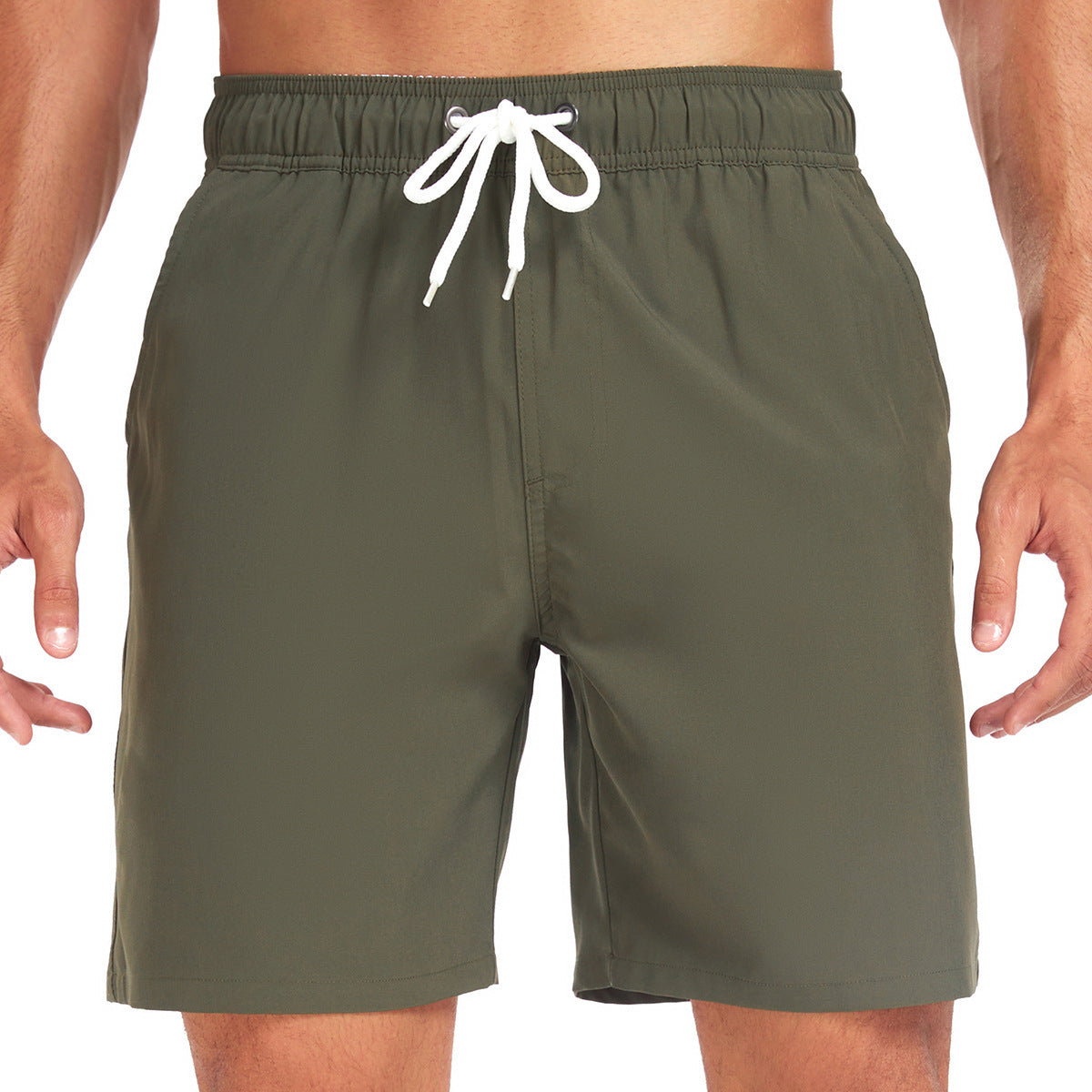 Costume da bagno uomo stile sportivo con tasca integrata – Ideale per spiaggia e attività estive