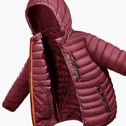 Men's Quilted Jacket Urban Style Versatile for Outdoor Activities