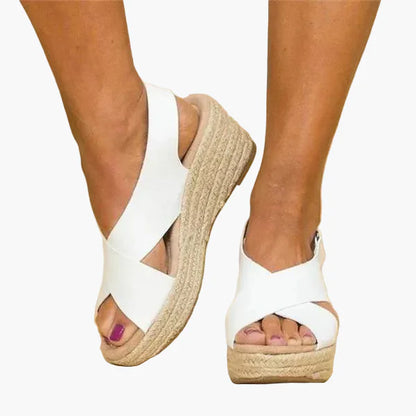 Eleganta ortopediska kilklackssandaler för dam – Modern stil, daglig komfort, perfekt för sommaren