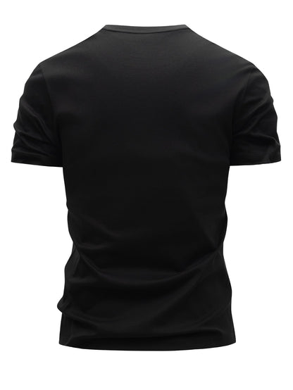 T-shirt Homme Casual Style Vintage Imprimé "Original Raw Denim" – Mode Quotidienne et Décontractée