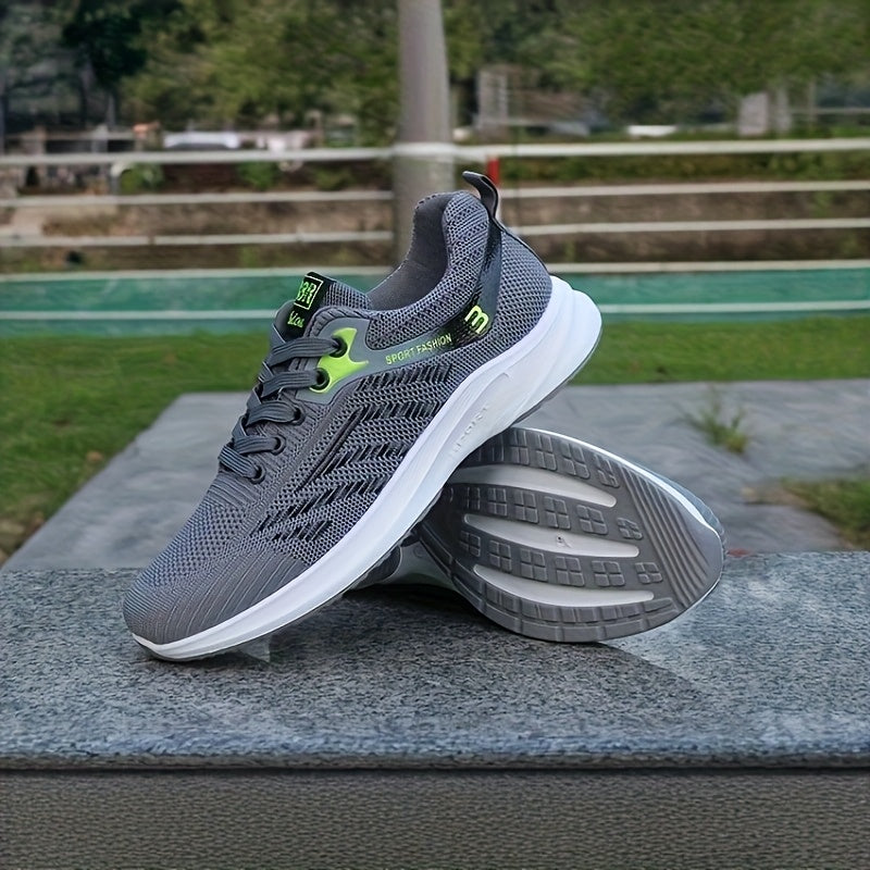 Baskets de sport homme style running pour activités outdoor et loisirs urbains