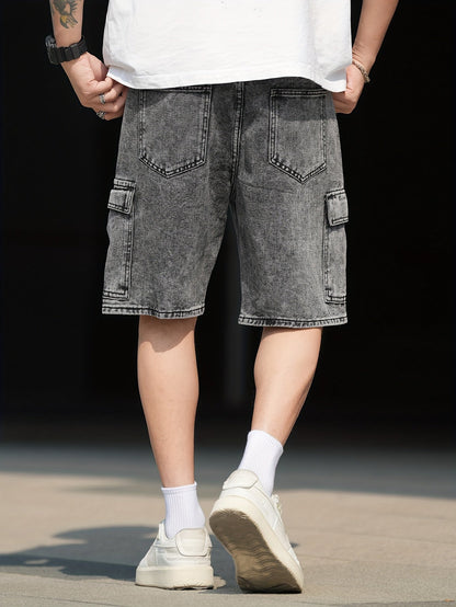 Short cargo casual da uomo stile urbano versatile