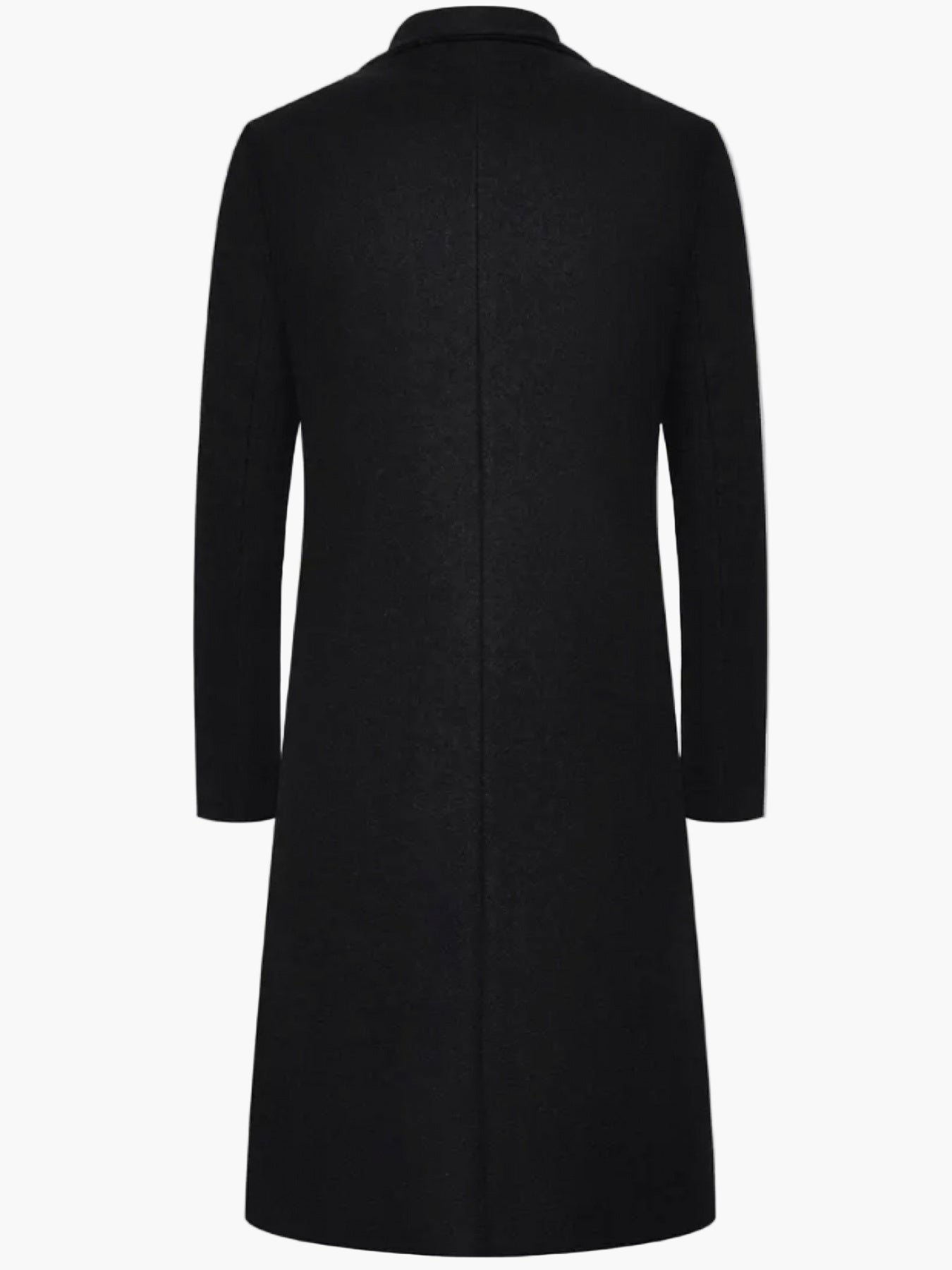 Manteau Long Style Classique Homme Élégant pour Automne et Printemps