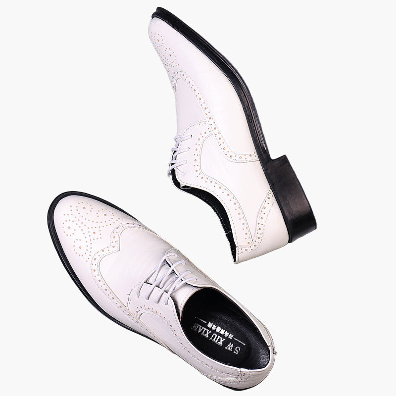 Chaussures habillées homme Oxford brogue classique pour occasions formelles et business